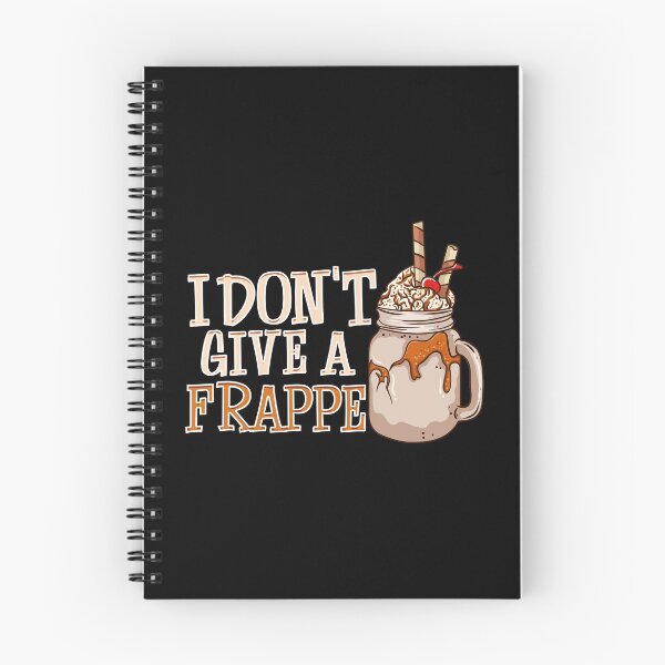 Item preview, Funny I Don't Give a Frappe Cute Coffee Pun designed and sold by perfectpresents.
