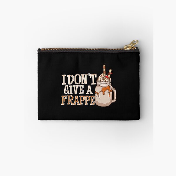 Item preview, Funny I Don't Give a Frappe Cute Coffee Pun designed and sold by perfectpresents.