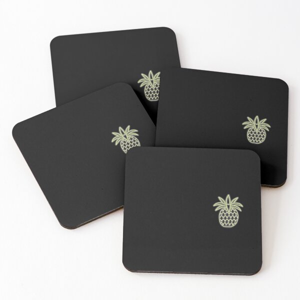 Item preview, Hipster 80s Retro Neon Aloha Pocket Pineapple designed and sold by perfectpresents.