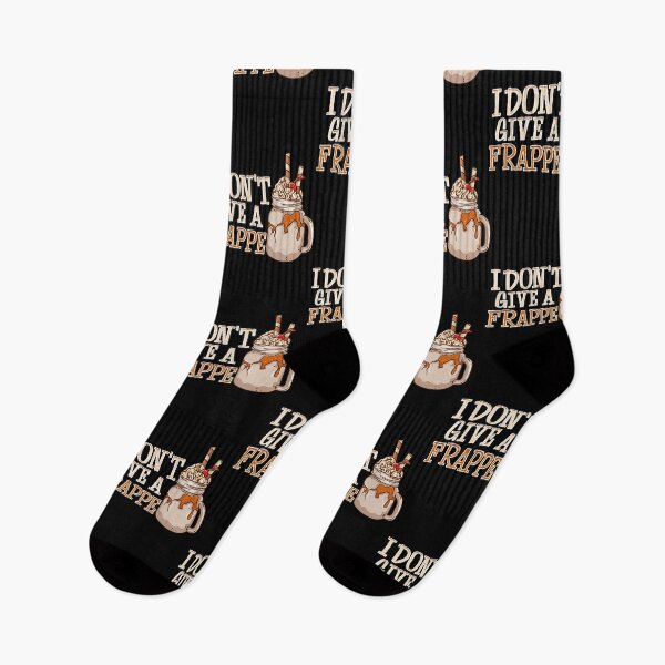 Item preview, Funny I Don't Give a Frappe Cute Coffee Pun designed and sold by perfectpresents.