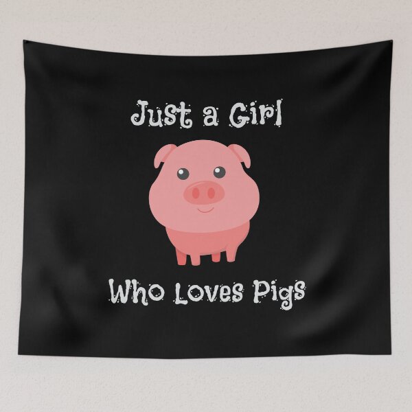 Item preview, Just a Girl Who Loves Pigs Cute Baby Pig Piglet designed and sold by perfectpresents.