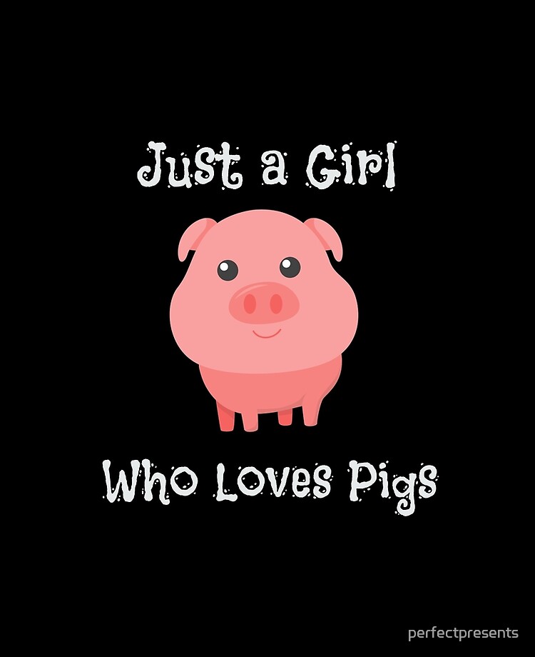 Coque Et Skin Adhesive Ipad Juste Une Fille Qui Aime Les Cochons Porcelet Mignon Bebe Cochon Par Perfectpresents Redbubble