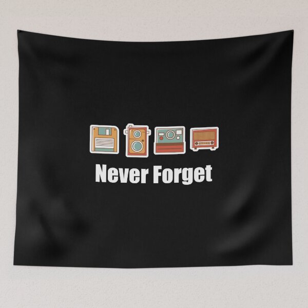 Item preview, Funny Never Forget Floppy Disk Camera & Radio designed and sold by perfectpresents.