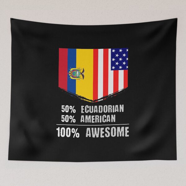 Item preview, 50% Ecuadorian 50% American 100% Awesome Immigrant designed and sold by perfectpresents.
