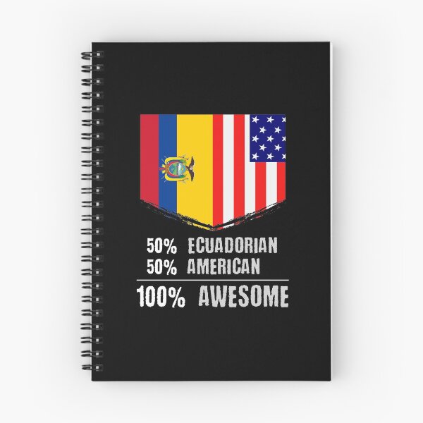 Artikelvorschau, 50% Ecuadorianer 50% Amerikaner 100% Awesome Immigrant entworfen und verkauft von perfectpresents.