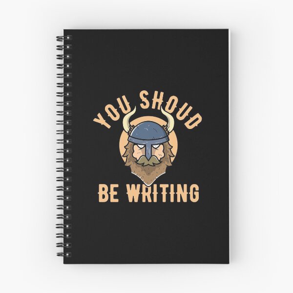 Item preview, You Should Be Writing Viking Cute Author Writer designed and sold by perfectpresents.