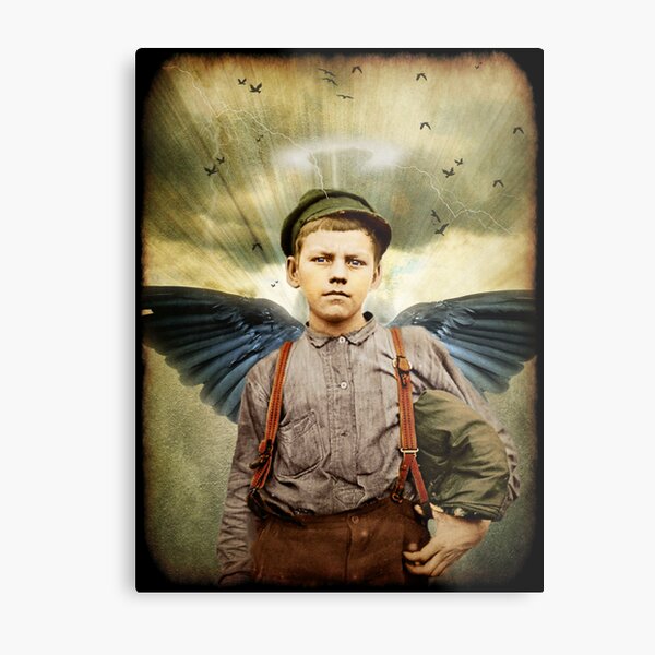 The Boy With The Broken Halo Metal Print