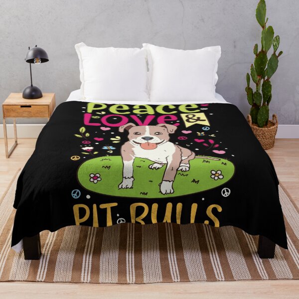 Item preview, Peace Love & Pit Bulls Doggie Lover  Gift designed and sold by Sandra78.