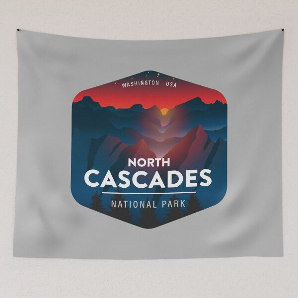 Item preview, North Cascades National Park Badge designed and sold by bryrude.