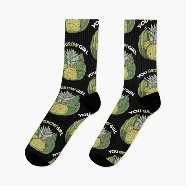 Item preview, You Grow Girl Gardening Planting Succulents Pun designed and sold by perfectpresents.
