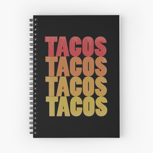 Item preview, Retro Tacos Tacos Tacos Tacos Colorful Taco Lovers designed and sold by perfectpresents.