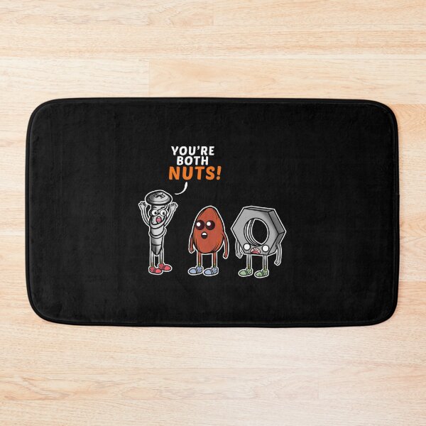 Item preview, Funny You're Both Nuts Hilarious Pun Screw Tools designed and sold by perfectpresents.