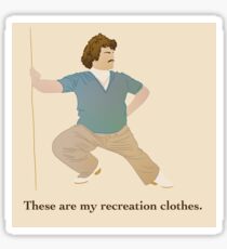 Nacho Libre Recreation Clothes Sticker