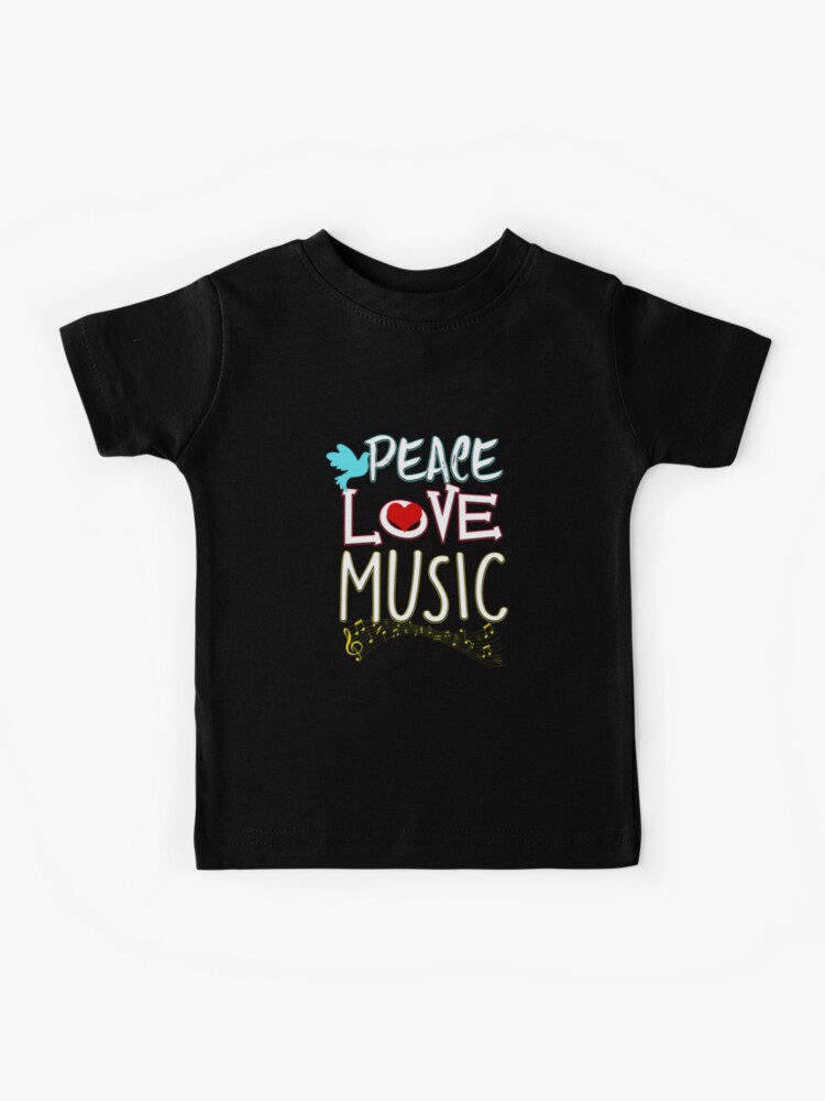 Peace Love Music Hippie Hipster Festival T-Shirt Peace Love Music Hippie Hipster Festival T-Shirt