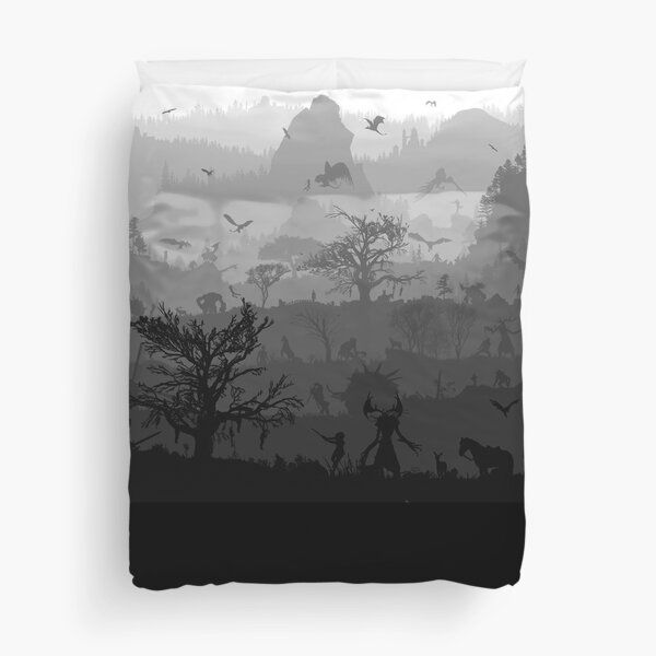 WITCHERSCAPE (9 Layers) Duvet Cover