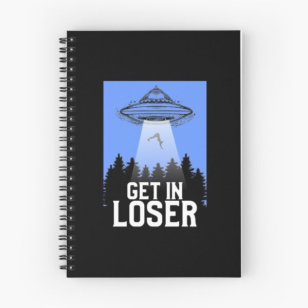 Item preview, Cute & Funny Get In Loser UFO Aliens Spaceship designed and sold by perfectpresents.