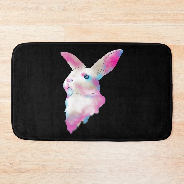 Item preview, Cute Space Rainbow Gaussian Blur Rabbit Galactic designed and sold by perfectpresents.