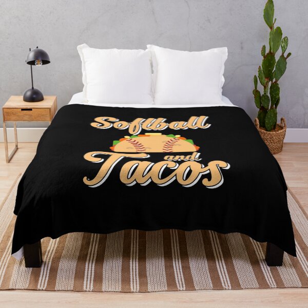Item preview, Cute Softball and Tacos Novelty Soft Ball Player designed and sold by perfectpresents.
