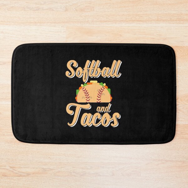 Item preview, Cute Softball and Tacos Novelty Soft Ball Player designed and sold by perfectpresents.