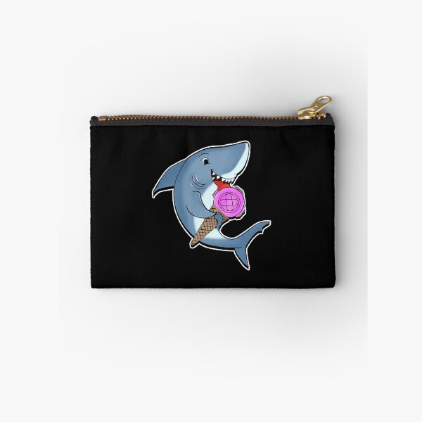 Item preview, Adorable Shark Licking Ice Cream Cute Shark Lovers designed and sold by perfectpresents.