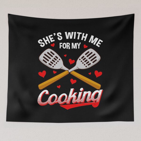 Item preview, Funny She's With Me For My Cooking Cute Husband designed and sold by perfectpresents.