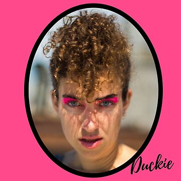 Artwork thumbnail, Duckie classic pin-up in pink by ProfessorDuckie
