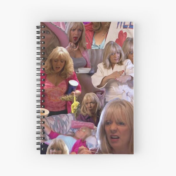 Pam Collage Gavin and Stacey Spiral Notebook