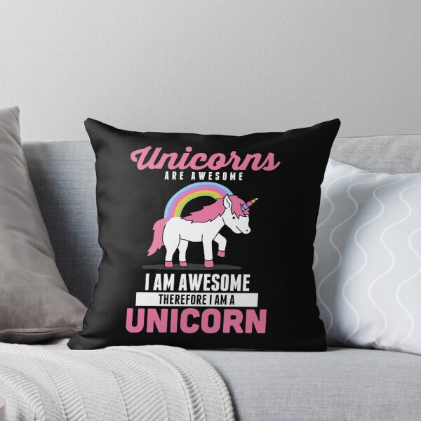 Item preview, Unicorns Are Awesome I Am Awesome Therefore designed and sold by perfectpresents.