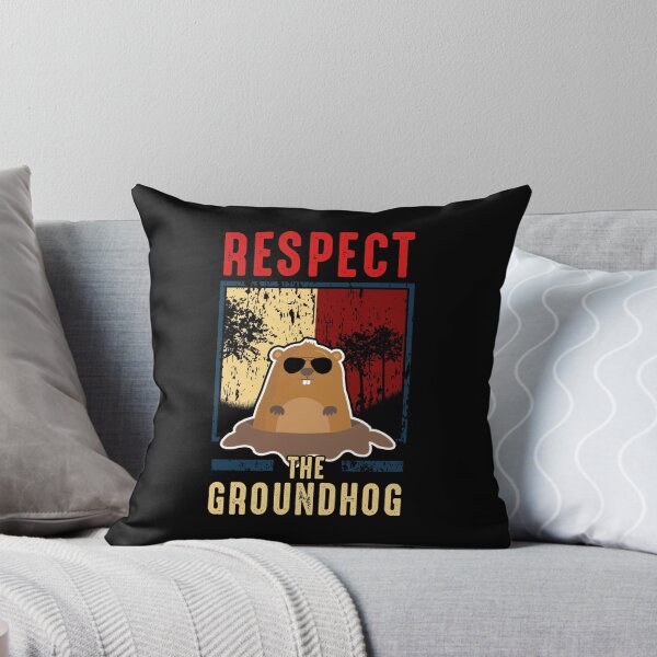 Item preview, Cute Respect The Groundhog Funny Groundhog Day designed and sold by perfectpresents.