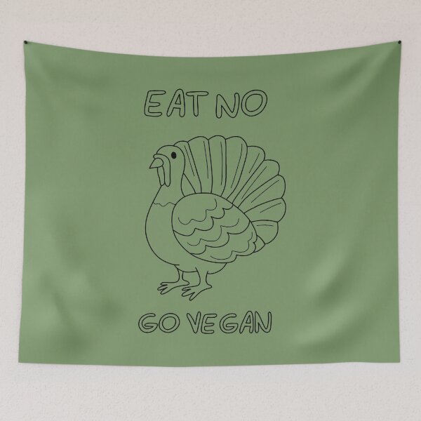 Item preview, Go vegan - Thanksgiving designed and sold by ValentinaHramov.
