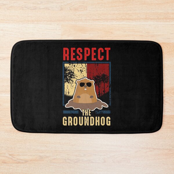Item preview, Cute Respect The Groundhog Funny Groundhog Day designed and sold by perfectpresents.
