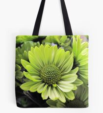 Green Daisy Tote Bag