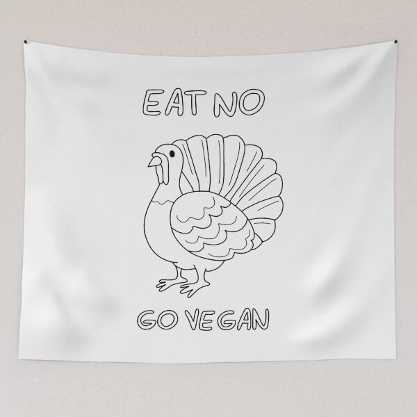 Item preview, Go vegan - Thanksgiving designed and sold by ValentinaHramov.