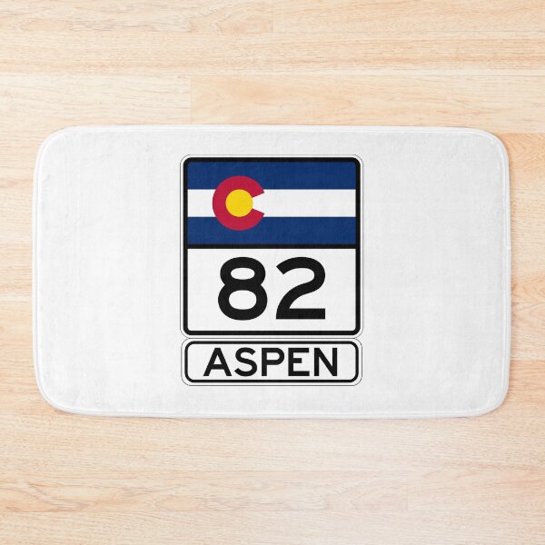 Item preview, CO-82 - Aspen, Aspen Road Sign, Colorado 82 Aspen  designed and sold by NewNomads.