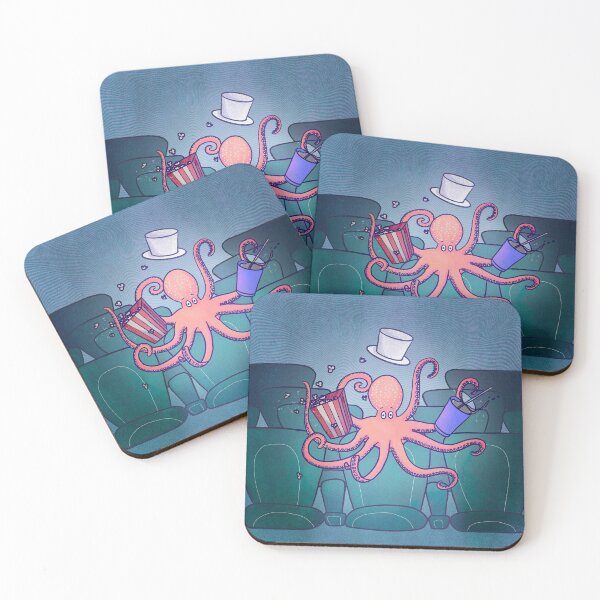 Item preview, Artmash challenge - Cinema Octopus Top hat designed and sold by tomkaanna.