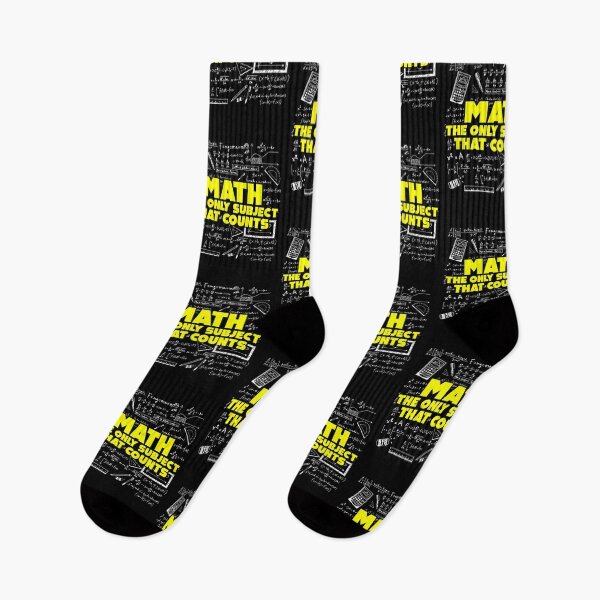 Item preview, Math: The Only Subject That Counts Funny Pun designed and sold by perfectpresents.