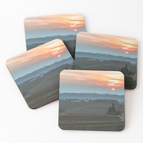Item preview, Spring sunset in the vineyards of Collio Friulano designed and sold by zakaz86.