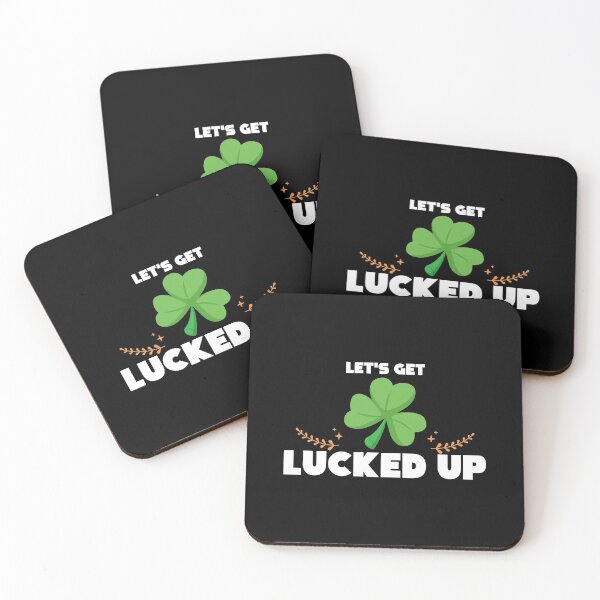 Item preview, Cute & Funny Let's Get Lucked Up St. Patrick's Day designed and sold by perfectpresents.