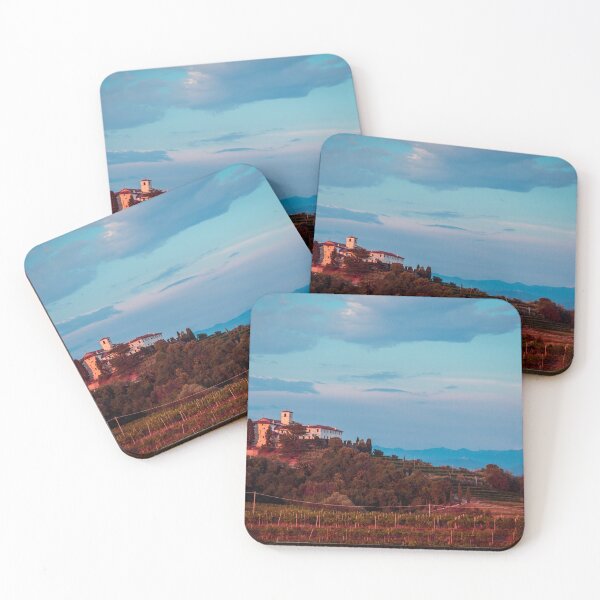 Item preview, Sunset in the vineyards of Rosazzo after the storm designed and sold by zakaz86.