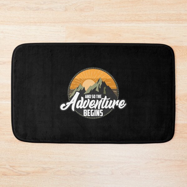 Item preview, And So The Adventure Begins Camping Hiking designed and sold by perfectpresents.