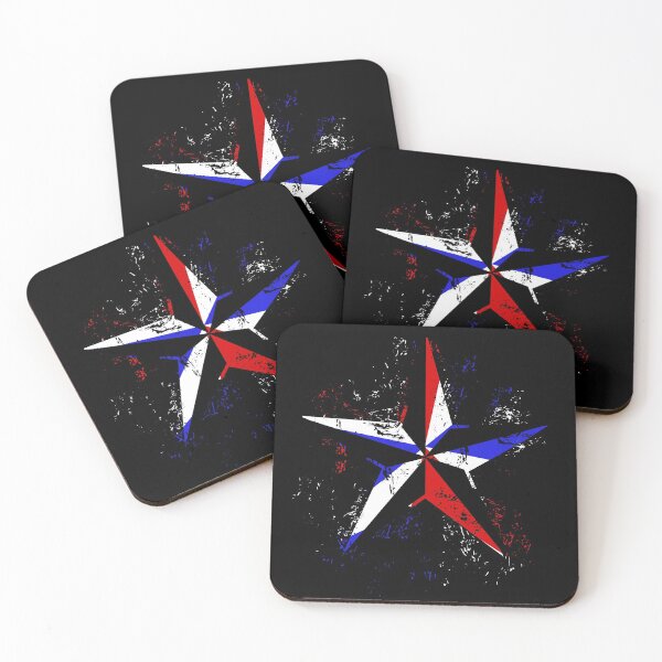 Item preview, American Flag Nautical Star - Grunge designed and sold by MellowGroove.