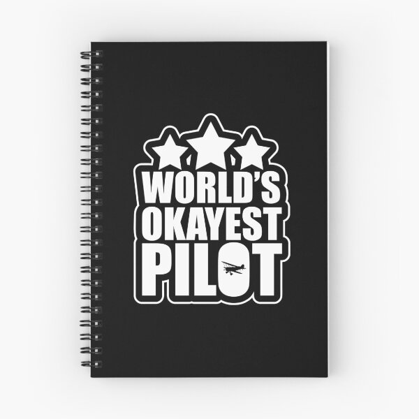 Item preview, Funny World's Okayest Pilot Airplane Piloting Pun designed and sold by perfectpresents.
