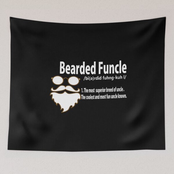 Item preview, Funny Bearded Funcle Definition Novelty Fun Uncle designed and sold by perfectpresents.