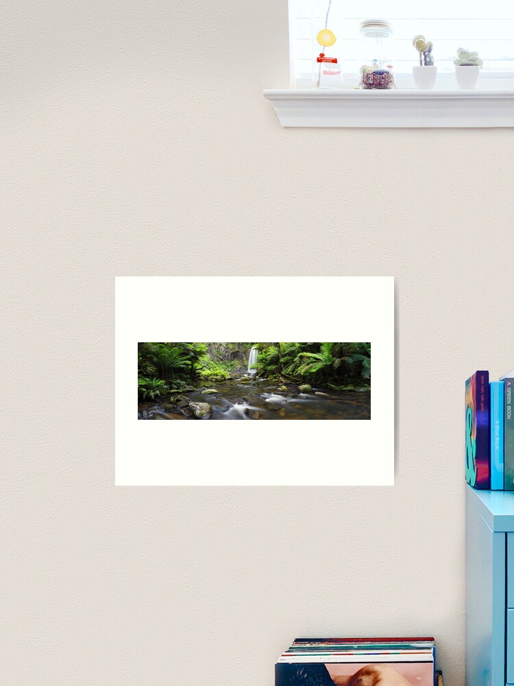 Thumbnail 1 of 3, Art Print, Hopetoun Falls, Otways, Great Ocean Road, Australia designed and sold by Chockstone.