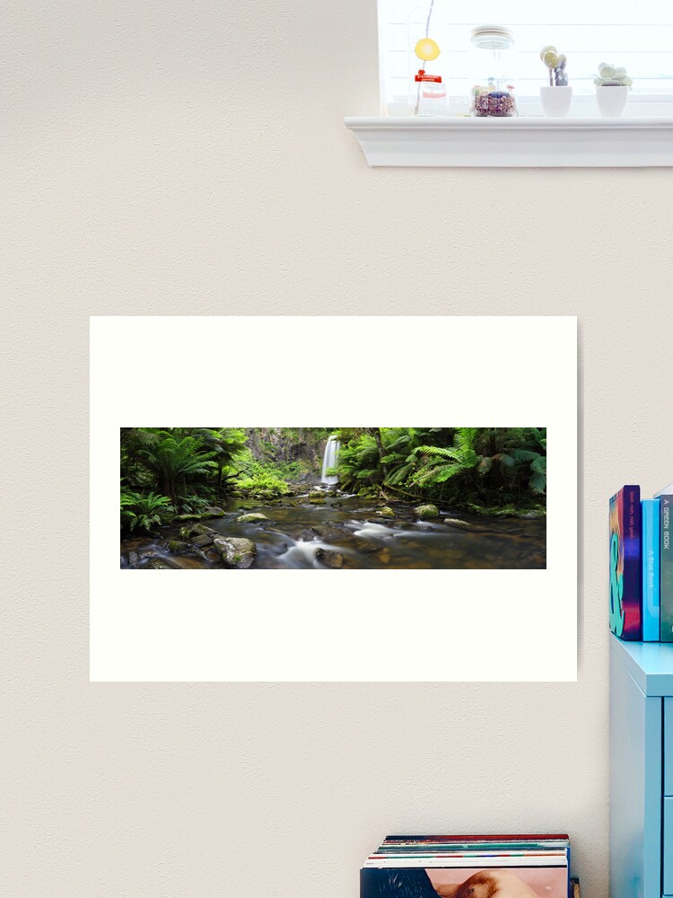 Thumbnail 1 of 3, Art Print, Hopetoun Falls, Otways, Great Ocean Road, Australia designed and sold by Chockstone.