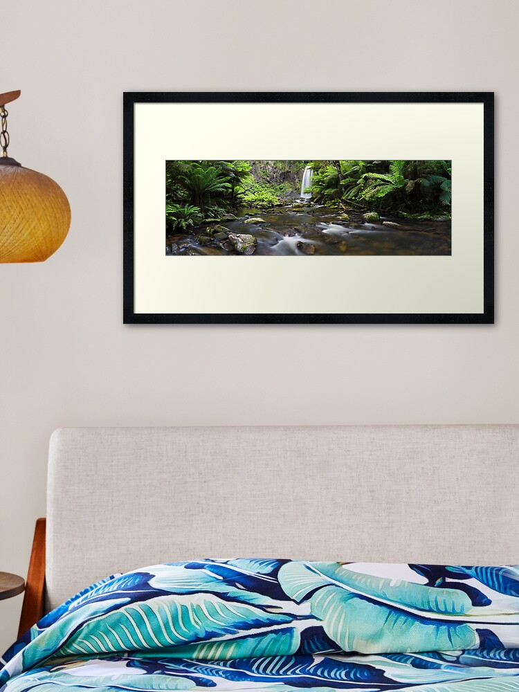 Thumbnail 1 of 7, Framed Art Print, Hopetoun Falls, Otways, Great Ocean Road, Australia designed and sold by Chockstone.