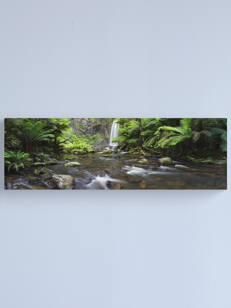 Thumbnail 2 of 3, Canvas Print, Hopetoun Falls, Otways, Great Ocean Road, Australia designed and sold by Chockstone.