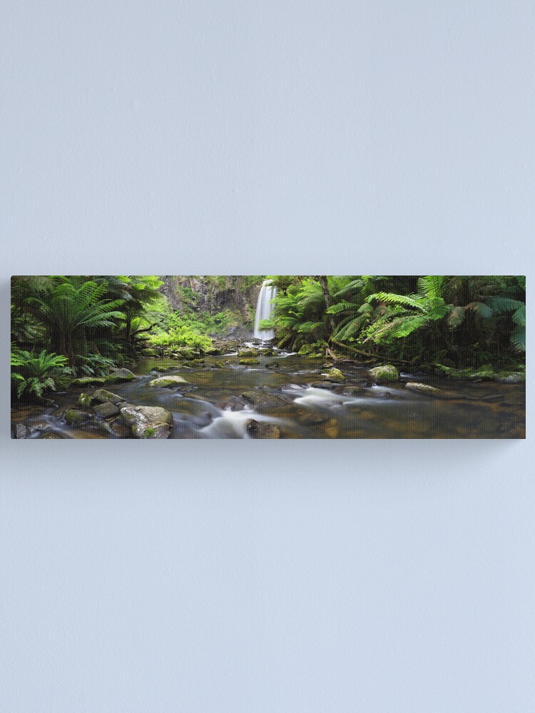 Thumbnail 2 of 3, Canvas Print, Hopetoun Falls, Otways, Great Ocean Road, Australia designed and sold by Chockstone.
