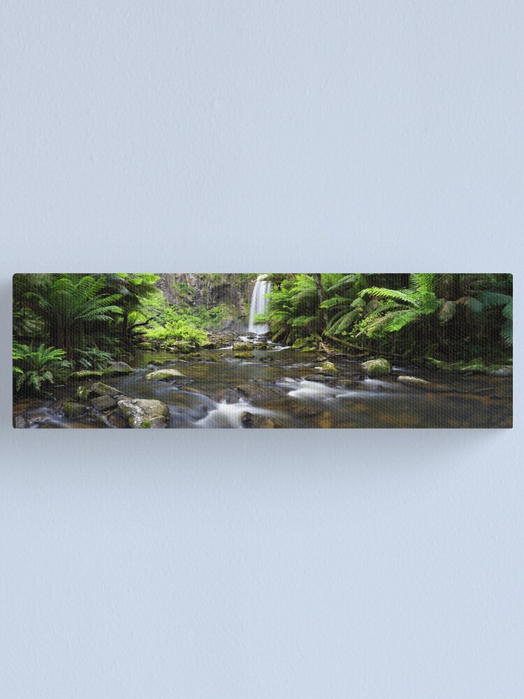 Thumbnail 2 of 3, Canvas Print, Hopetoun Falls, Otways, Great Ocean Road, Australia designed and sold by Chockstone.