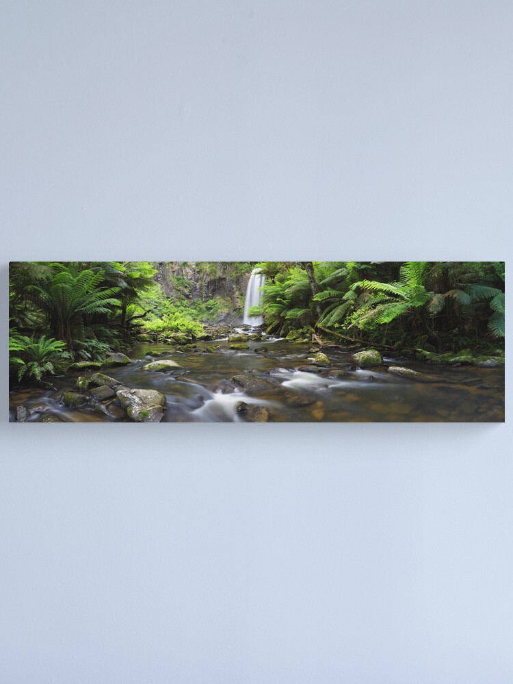Thumbnail 2 of 3, Canvas Print, Hopetoun Falls, Otways, Great Ocean Road, Australia designed and sold by Chockstone.